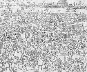 1849 में मैन एंगिल्स ऑफ़ यू एंग्लेस: ए व्यू ऑफ़ डाउंस डे