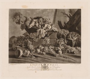 एक फल का टुकड़ा, 1776। द्वारा रिचर्ड अर्लोम