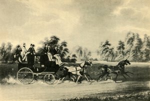 द टैग्लियोनी विंडसर कोच, c1837, 1941।