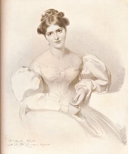 फ्रांसिस ऐनी फैनी कॉम्बे, 1809-1893, ब्रिटिश अभिनेत्री, c1829, 1909