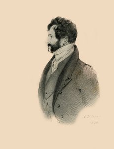 लिंकन स्टैनहोप, 1836। द्वारा रिचर्ड जेम्स लेन