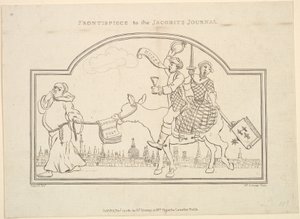 27 नवंबर, 1781 को जैकोबाइट्स जर्नल के सामने का मैदान।