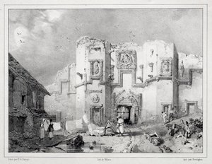 स्टर्लिंग, 1826 में पुराना गेटवे। द्वारा रिचर्ड पार्क्स बोनिंगटन