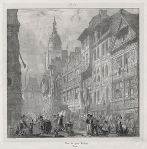 प्राचीन फ्रांस, नॉरमैंडी ..., 1824 में सुरम्य और रोमांटिक यात्राएं। द्वारा रिचर्ड पार्क्स बोनिंगटन