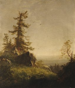 पहाड़ पर सुबह, 1856। द्वारा रिचर्ड विलियम हबर्ड