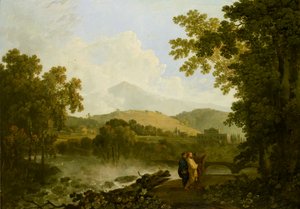 सिसेरो और उनके दो दोस्त, एटिकस और क्विंटस, अर्पिनम में अपने विला में, 1769-1770