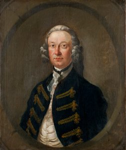 रिचर्ड ओवेन का पोर्ट्रेट, c1748-1750। द्वारा रिचर्ड विल्सन
