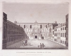 गिल्डहॉल, लंदन, 1788 द्वारा रॉबर्ट ब्लेममेल श्नेबेलबी