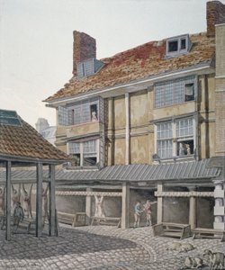 लीडेनहॉल मार्केट, लंदन शहर, 1814।