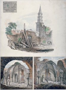 सेंट मार्टिन ले ग्रैंड, लंदन शहर, 1817।