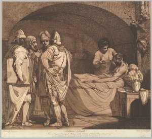 1 मई 1781 को सोल्ज़र्स डेथ फ्रॉम द लाइफ एंड डेथ ऑफ़ अ सोल्जर।