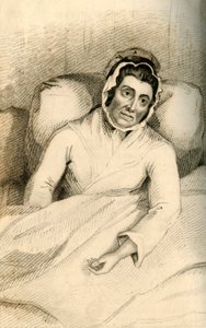 एलिजाबेथ वुडकॉक - जिन्हें लगभग 8 दिनों, 1821 में हिमपात में दफनाया गया था। द्वारा रॉबर्ट कूपर