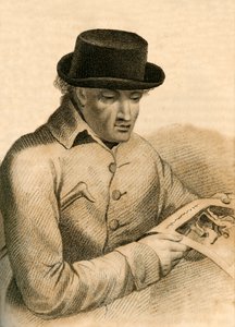 हेनरी कॉन्स्टेंटाइन जेनिंग्स। द रिमार्केबल वर्चुअसो, 1821। द्वारा रॉबर्ट कूपर