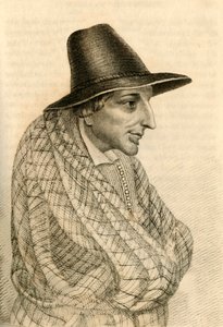 विलियम स्टीवेन्सन, एक कुख्यात भिखारी जिनकी मृत्यु £ 900, 1821 में हुई थी।