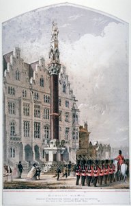 ब्रॉड सैंक्चुअरी, वेस्टमिंस्टर, लंदन, c1865 द्वारा रॉबर्ट डडली