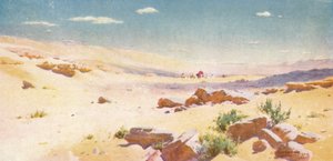 एक बंजर और सूखी भूमि में, जहां पानी नहीं है, c1880, 1904 द्वारा रॉबर्ट जॉर्ज टैलबोट केली