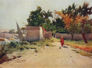 रोडा द्वीप पर, c1880, 1904 द्वारा रॉबर्ट जॉर्ज टैलबोट केली