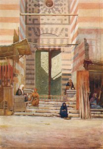 एल-मरिस्तान एल-कैलून के कांस्य द्वार, c1880, 1904 द्वारा रॉबर्ट जॉर्ज टैलबोट केली