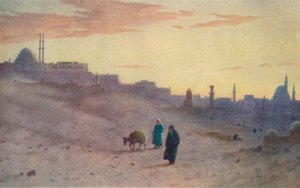 गढ़ और काहिरा पूर्व से, c1880, 1904 द्वारा रॉबर्ट जॉर्ज टैलबोट केली