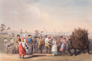 रेप थ्रेशिंग, 1 नवंबर 1813 द्वारा रॉबर्ट हेवेल