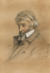 थॉमस कार्लाइल का पोर्ट्रेट 1795-1881, 1875।
