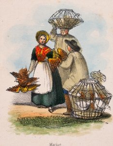 बाजार, c1845