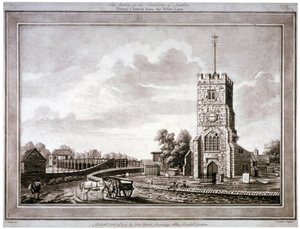 चर्च ऑफ सेंट मैरी, पुटनी, वैंड्सवर्थ, लंदन, 1783।