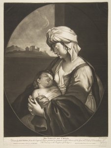 वर्जिन एंड चाइल्ड, 1772।