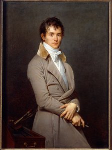 पेंटर पियरे नार्सिस (पियरे-नार्सिस) गुएरिन (1774-1833) का पोर्ट्रेट रॉबर्ट लेफ़ेवरे द्वारा पेंटिंग (1755-1830) 19वीं सदी का सूर्य: 1,09x0,8m - ऑरलियन्स म्यूसी डेस बीक्स आर्ट्स द्वारा रॉबर्ट लेफ़ेवरे