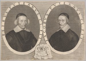 पियरे और जैक्स डुप्यु का डबल पोर्ट्रेट, सीए। 1648-1649। द्वारा रॉबर्ट नेंटुइल