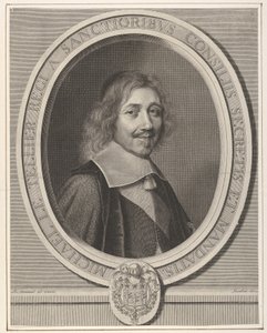 चांसलर माइकल IV ले टेलर, 1662। द्वारा रॉबर्ट नेंटुइल