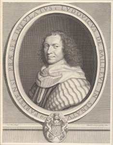 लुई-डोमिनिक डी बैलेउल, 1660। द्वारा रॉबर्ट नेंटुइल