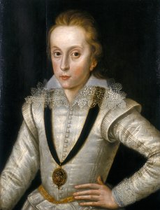 हेनरी फ्रेडरिक का चित्र, वेल्स के राजकुमार 1594-1612, c1604 द्वारा रॉबर्ट पीक I.