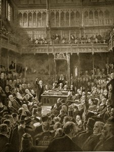 ग्लेडस्टोन ने होम-रूल बिल, फरवरी 1893 को पेश किया