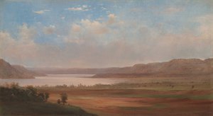लेक पेपिन का दृश्य, मिनेसोटा, 1862