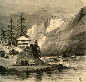 मिडिल ब्लॉक-हाउस, कैस्केड, 1872।