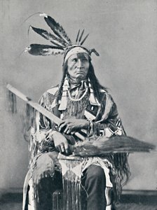एक Sioux प्रमुख, 1912