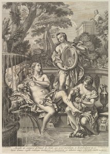 डेविड और बतशेबा, 1680-1743।