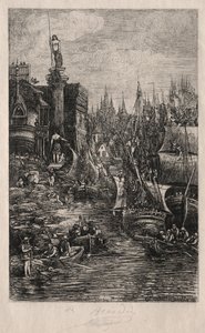 माई ड्रीम, 1883। द्वारा रोडोलफे ब्रेज़िन