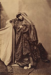एक महिला का प्राच्यविद्या अध्ययन, 1858। द्वारा रोजर फेंटन