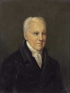 रेवरेंड जॉर्ज क्रैबे, 1827-28 के बीच (पैनल पर तेल) द्वारा रोलिंडा शार्क