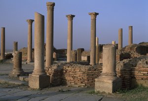 लाइब्रेरी का दृश्य, c.100 ईस्वी, उच्च शाही अवधि (27 ईसा पूर्व -395 ईस्वी) द्वारा रोमन इंपीरियल काल