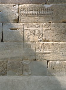 डेंदूर के मंदिर से राहत, c.10 ईसा पूर्व (एओलियन बलुआ पत्थर) द्वारा रोमन काल मिस्री