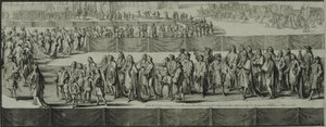 क्वीन मैरी II का अंतिम संस्कार, 1695 द्वारा रोमिन डे हुगहे