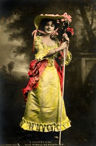 ओलिव मोरेल, अभिनेत्री, 1903।