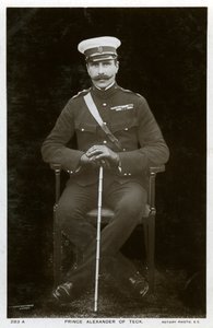 टेक के राजकुमार अलेक्जेंडर, c1900s। द्वारा रोटरी फोटो