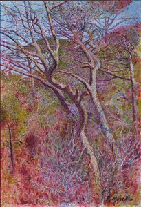 लैंडस्केप, स्टूडियो, c.1907 द्वारा रुबाल्डो मेरेलो
