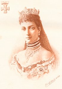 उनकी रॉयल हाईनेस द प्रिंसेस ऑफ वेल्स, 1884 द्वारा रुडोल्फ ब्लाइंड
