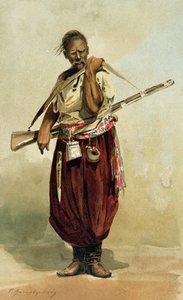17 वीं शताब्दी Zaporogue Cossack, 19 वीं शताब्दी के अंत में द्वारा रूसी स्कूल