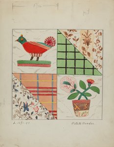 पिपली रजाई, सी। 1936.